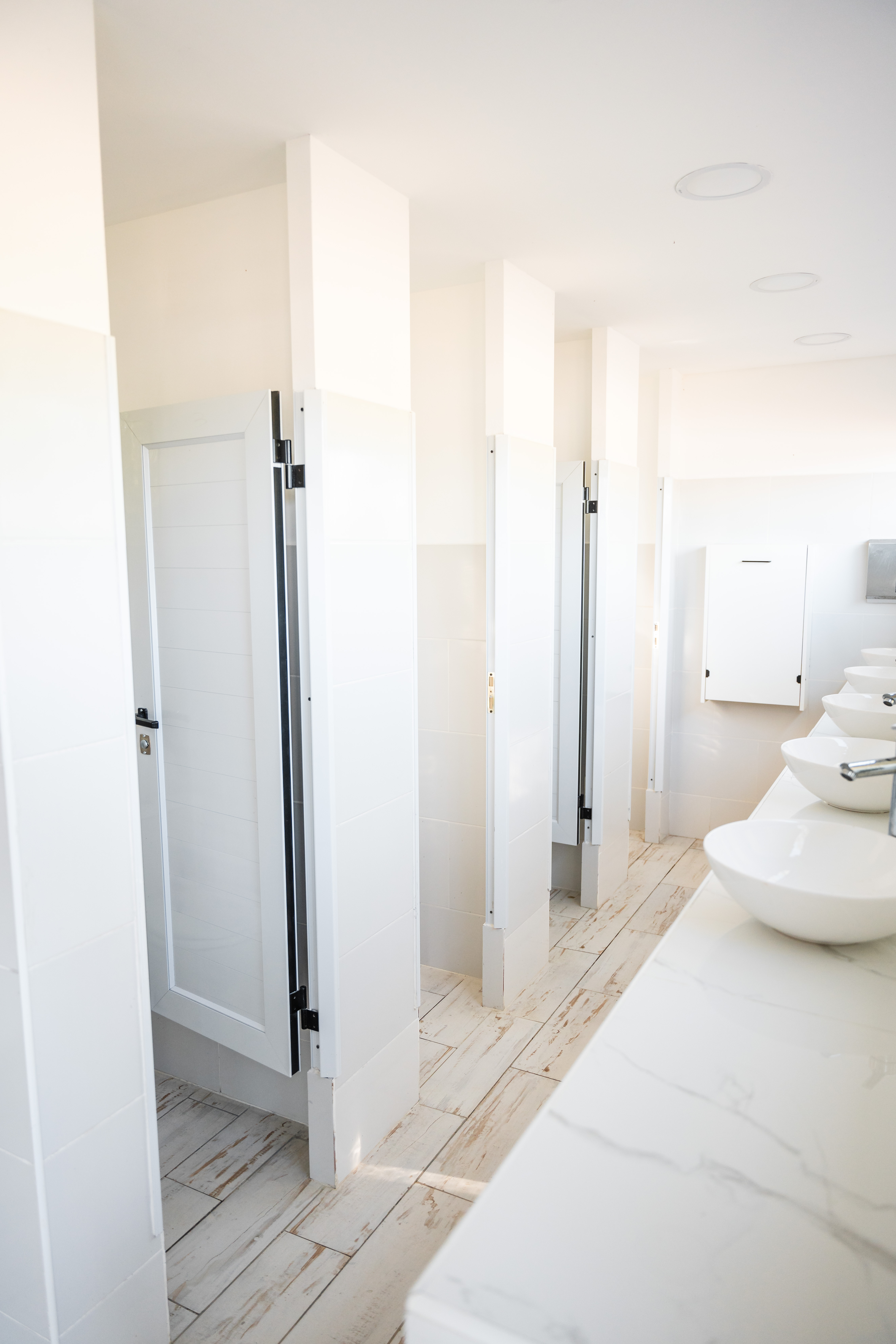Sanitarios del barrio náutico