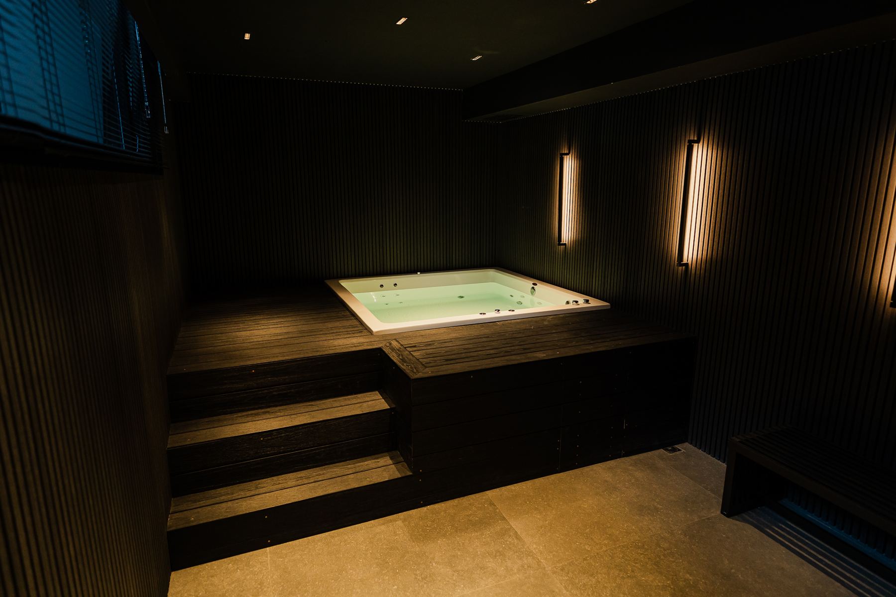 Hidromasaje del spa